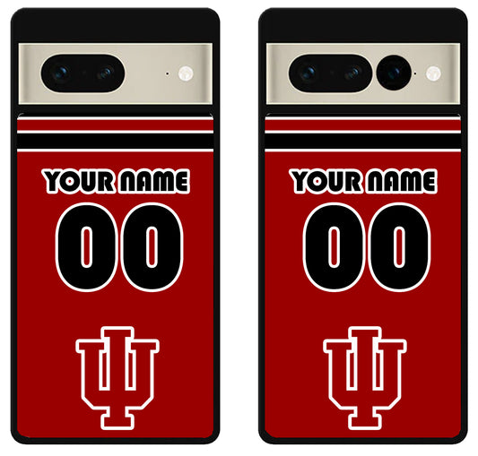 Custom Personalized Indiana Hoosiers Google Pixel 7 | 7 Pro Case