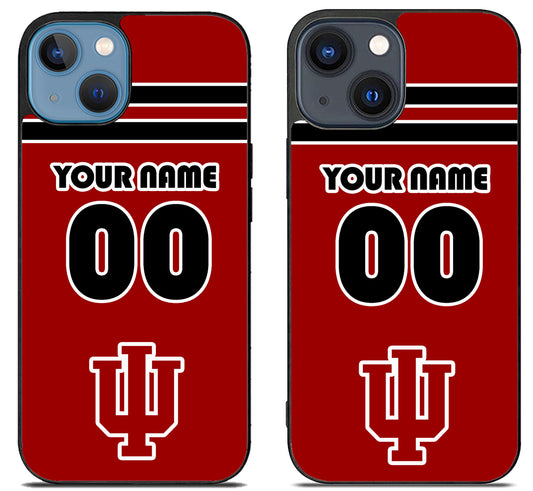 Custom Personalized Indiana Hoosiers iPhone 15 | iPhone 15 Plus Case