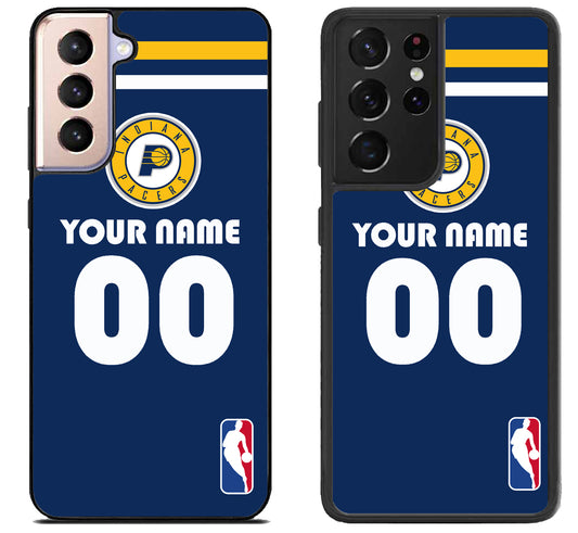 Custom Personalized Indiana Pacers NBA Samsung Galaxy S21 | S21 FE | S21+ | S21 Ultra Case