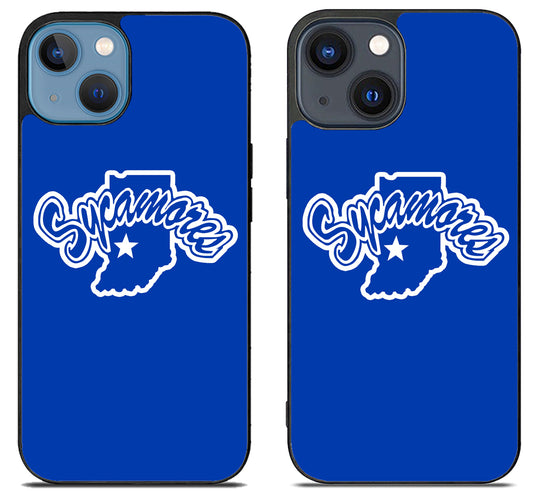 Indiana State Sycamores Blue iPhone 15 | iPhone 15 Plus Case