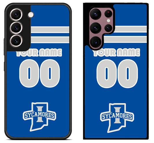 Custom Personalized Indiana State Sycamores Samsung Galaxy S22 | S22+ | S22 Ultra Case