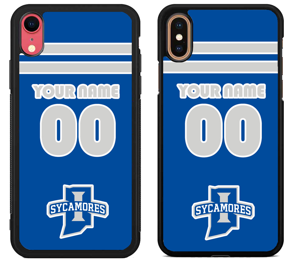 Custom Personalized Indiana State Sycamores iPhone X | Xs | Xr | Xs Max Case