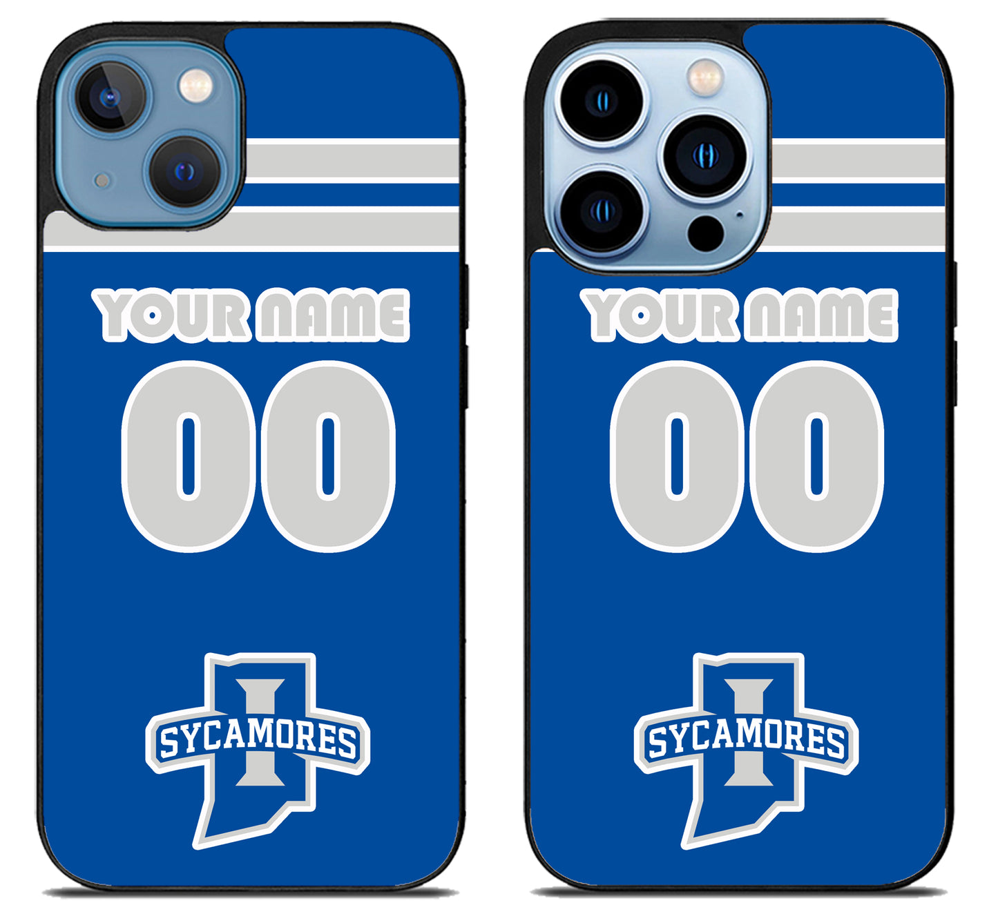 Custom Personalized Indiana State Sycamores iPhone 13 | 13 Mini | 13 Pro | 13 Pro Max Case