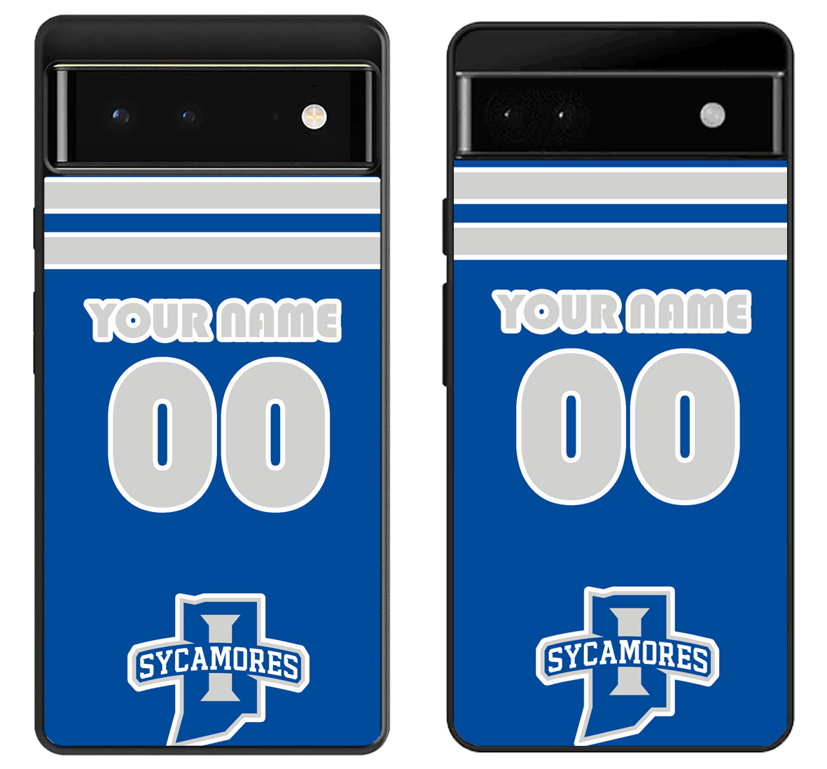 Custom Personalized Indiana State Sycamores Google Pixel 6 | 6A | 6 Pro Case