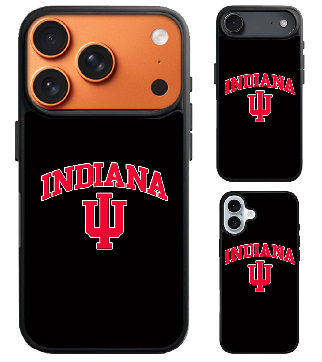 Indiana University Athletics Black iPhone Air | iPhone 17 | 17 Pro | 17 Pro Max Case
