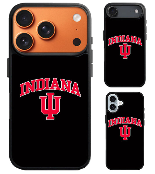Indiana University Athletics Black iPhone Air | iPhone 17 | 17 Pro | 17 Pro Max Case