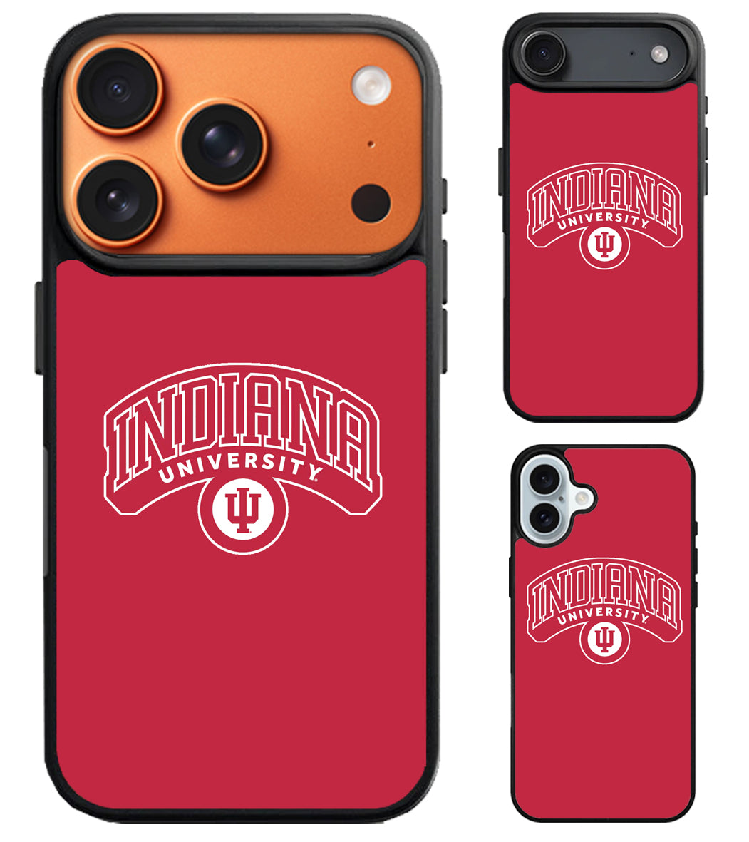Indiana University Athletics Logo Red iPhone Air | iPhone 17 | 17 Pro | 17 Pro Max Case