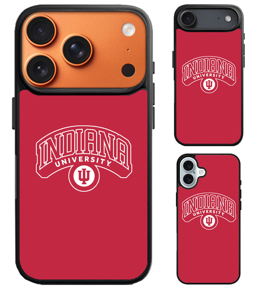 Indiana University Athletics Logo Red iPhone Air | iPhone 17 | 17 Pro | 17 Pro Max Case