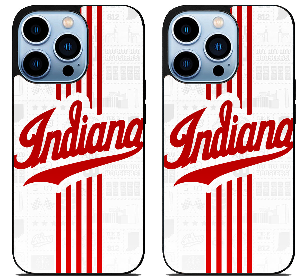 Indiana University Athletics Logo iPhone 15 Pro | iPhone 15 Pro Max Case