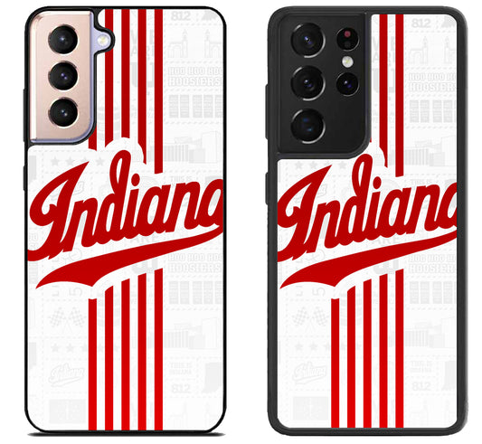 Indiana University Athletics Logo Samsung Galaxy S21 | S21 FE | S21+ | S21 Ultra Case
