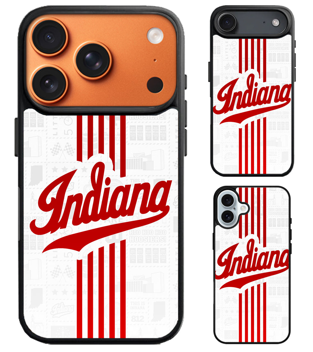 Indiana University Athletics Logo iPhone Air | iPhone 17 | 17 Pro | 17 Pro Max Case