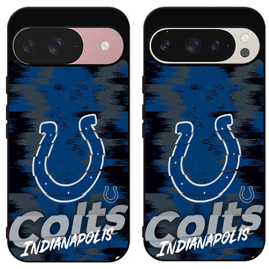 Indianapolis Colts Colorfull Google Pixel 9 | 9 Pro | 9 Pro XL Case