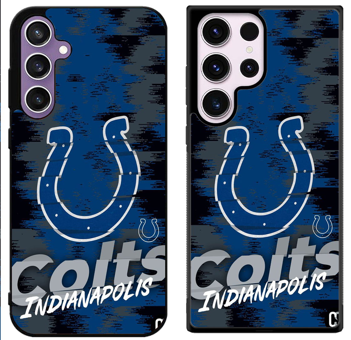 Indianapolis Colts Colorfull Samsung Galaxy S24 | S24+ | S24 Ultra Case