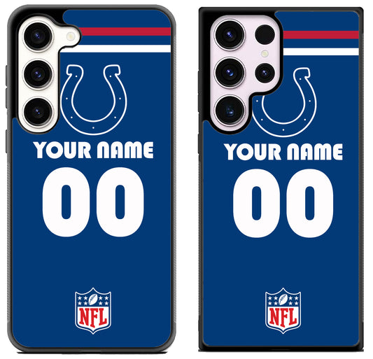Custom Personalized Indianapolis Colts NFL Samsung Galaxy S23 | S23+ | S23 Ultra Case