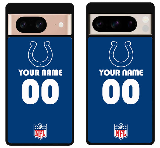Custom Personalized Indianapolis Colts NFL Google Pixel 8 | 8 Pro Case