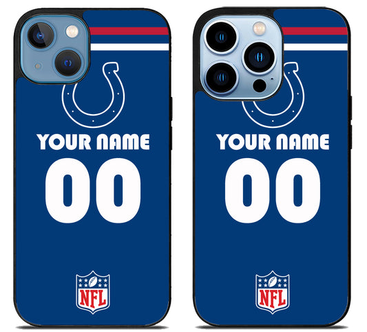 Custom Personalized Indianapolis Colts NFL iPhone 13 | 13 Mini | 13 Pro | 13 Pro Max Case