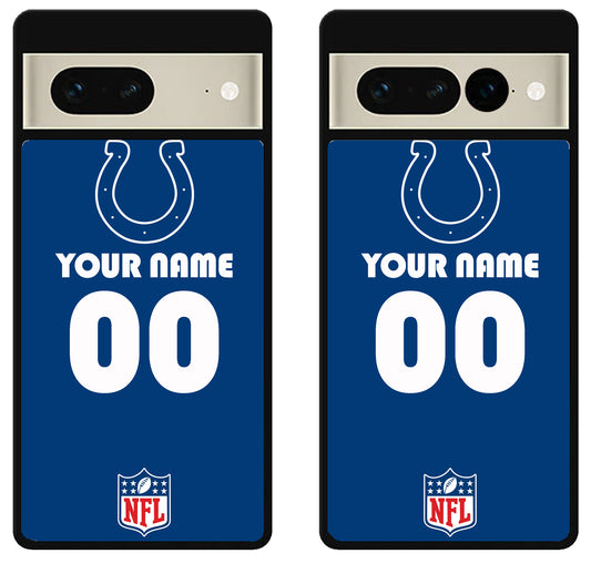 Custom Personalized Indianapolis Colts NFL Google Pixel 7 | 7 Pro Case