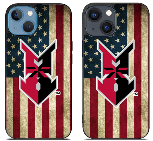 Indianapolis Indians Flag iPhone 15 | iPhone 15 Plus Case