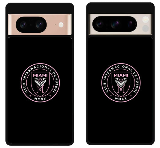 Inter Miami CF Logo Black Google Pixel 8 | 8 Pro Case