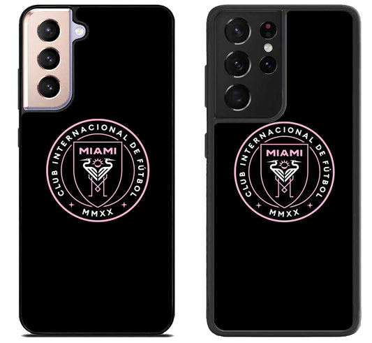 Inter Miami CF Logo Black Samsung Galaxy S21 | S21 FE | S21+ | S21 Ultra Case