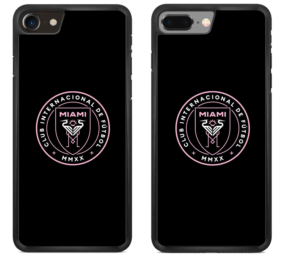 Inter Miami CF Logo Black iPhone 8 | 8 Plus Case