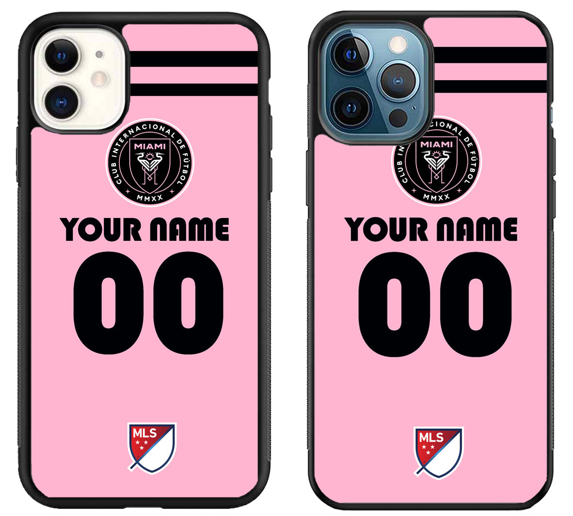 Custom Personalized Inter Miami CF MLS iPhone 11 | 11 Pro | 11 Pro Max Case