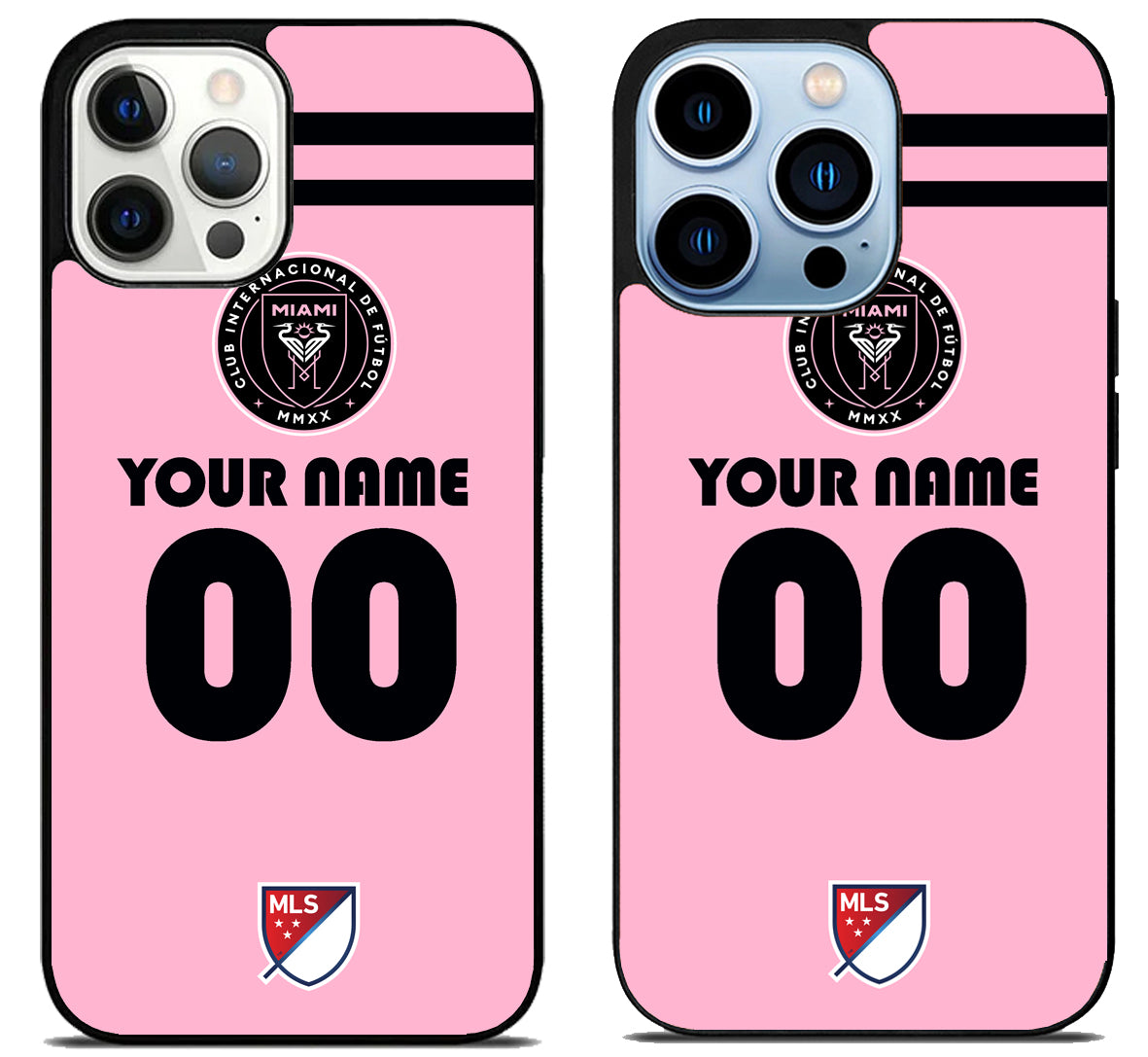 Custom Personalized Inter Miami CF MLS iPhone 15 Pro | iPhone 15 Pro Max Case