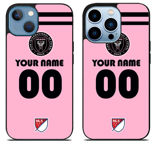 Custom Personalized Inter Miami CF MLS iPhone 13 | 13 Mini | 13 Pro | 13 Pro Max Case