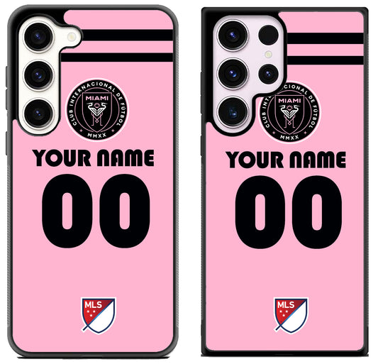 Custom Personalized Inter Miami CF MLS Samsung Galaxy S23 | S23+ | S23 Ultra Case