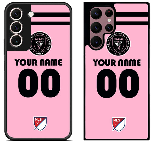 Custom Personalized Inter Miami CF MLS Samsung Galaxy S22 | S22+ | S22 Ultra Case