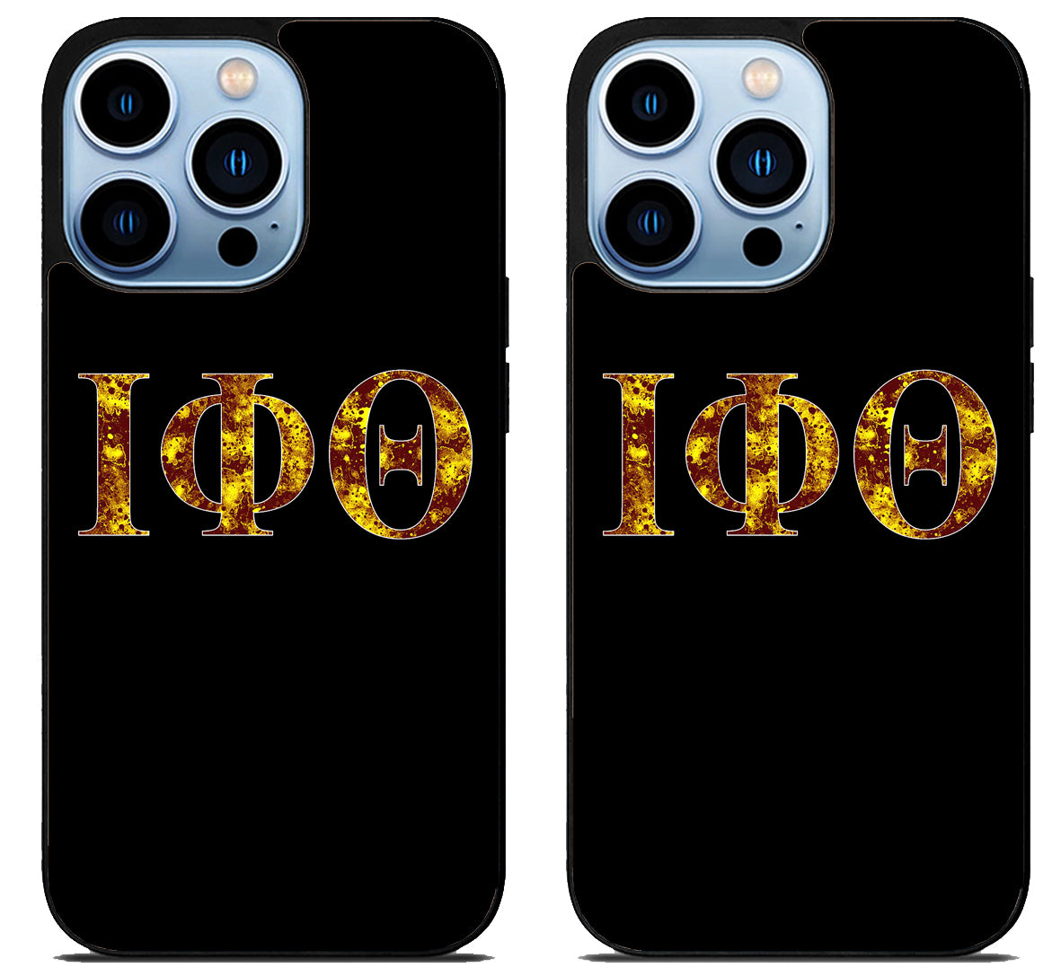 Iota Phi Theta Black iPhone 15 Pro | iPhone 15 Pro Max Case