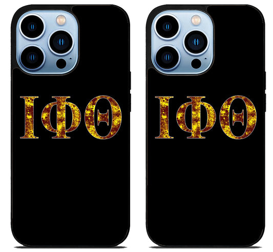 Iota Phi Theta Black iPhone 15 Pro | iPhone 15 Pro Max Case