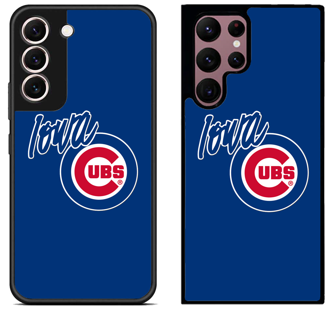 Iowa Cubs Logo Blue Samsung Galaxy S22 | S22+ | S22 Ultra Case