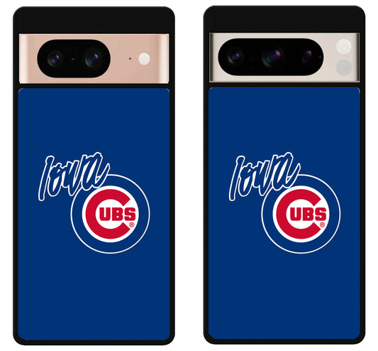 Iowa Cubs Logo Blue Google Pixel 8 | 8 Pro Case