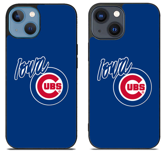 Iowa Cubs Logo Blue iPhone 15 | iPhone 15 Plus Case