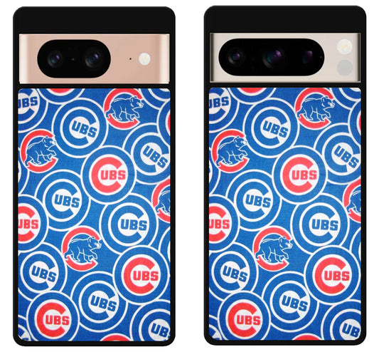 Iowa Cubs Logo Collage Google Pixel 8 | 8 Pro Case