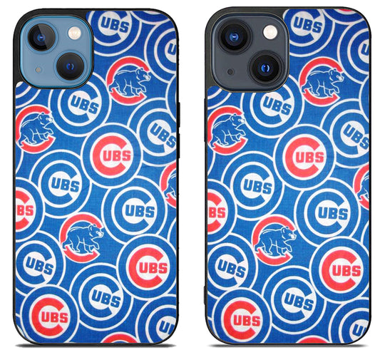 Iowa Cubs Logo Collage iPhone 15 | iPhone 15 Plus Case