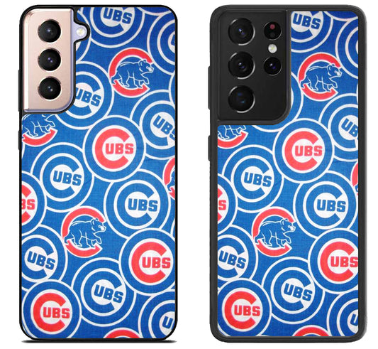 Iowa Cubs Logo Collage Samsung Galaxy S21 | S21 FE | S21+ | S21 Ultra Case
