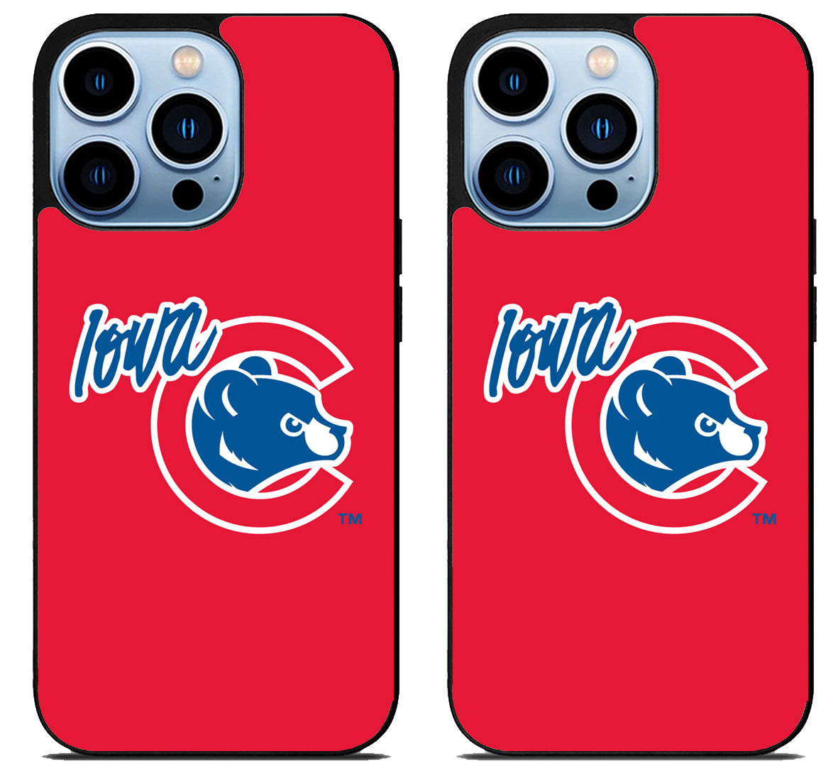 Iowa Cubs Logo Red iPhone 15 Pro | iPhone 15 Pro Max Case