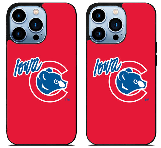 Iowa Cubs Logo Red iPhone 15 Pro | iPhone 15 Pro Max Case