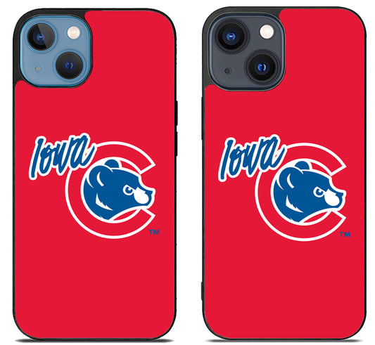 Iowa Cubs Logo Red iPhone 15 | iPhone 15 Plus Case