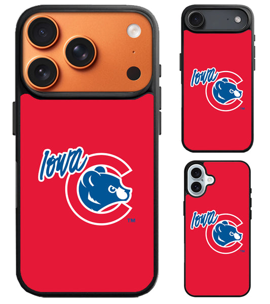 Iowa Cubs Logo Red iPhone Air | iPhone 17 | 17 Pro | 17 Pro Max Case