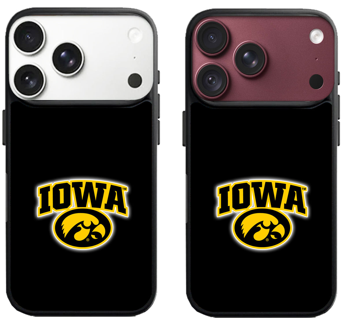 Iowa Hawkeyes Black iPhone 18 Pro | 18 Pro Max Case