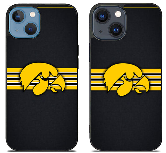 Iowa Hawkeyes Color Stripe iPhone 15 | iPhone 15 Plus Case