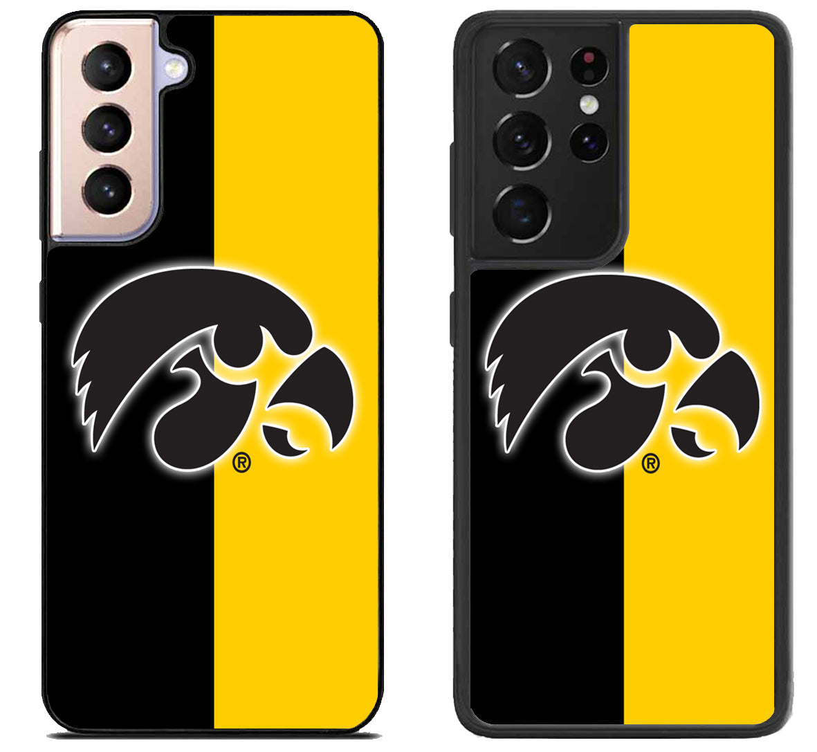 Iowa Hawkeyes Logo Samsung Galaxy S21 | S21 FE | S21+ | S21 Ultra Case