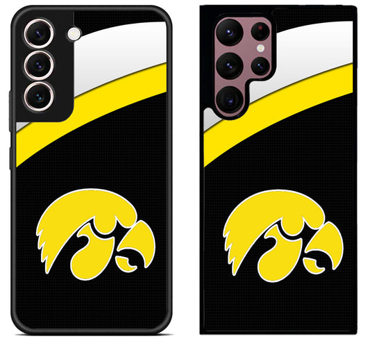 Iowa Hawkeyes Stripe Cool Samsung Galaxy S22 | S22+ | S22 Ultra Case