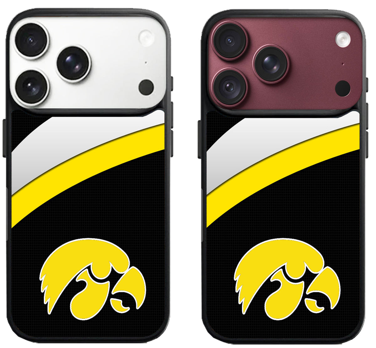 Iowa Hawkeyes Stripe Cool iPhone 18 Pro | 18 Pro Max Case