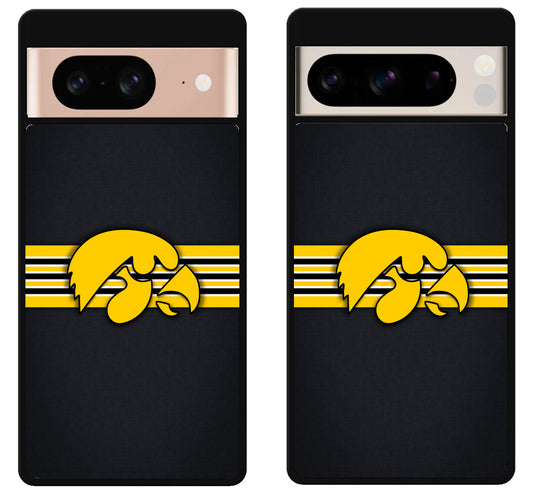 Iowa Hawkeyes Stripe Google Pixel 8 | 8 Pro Case