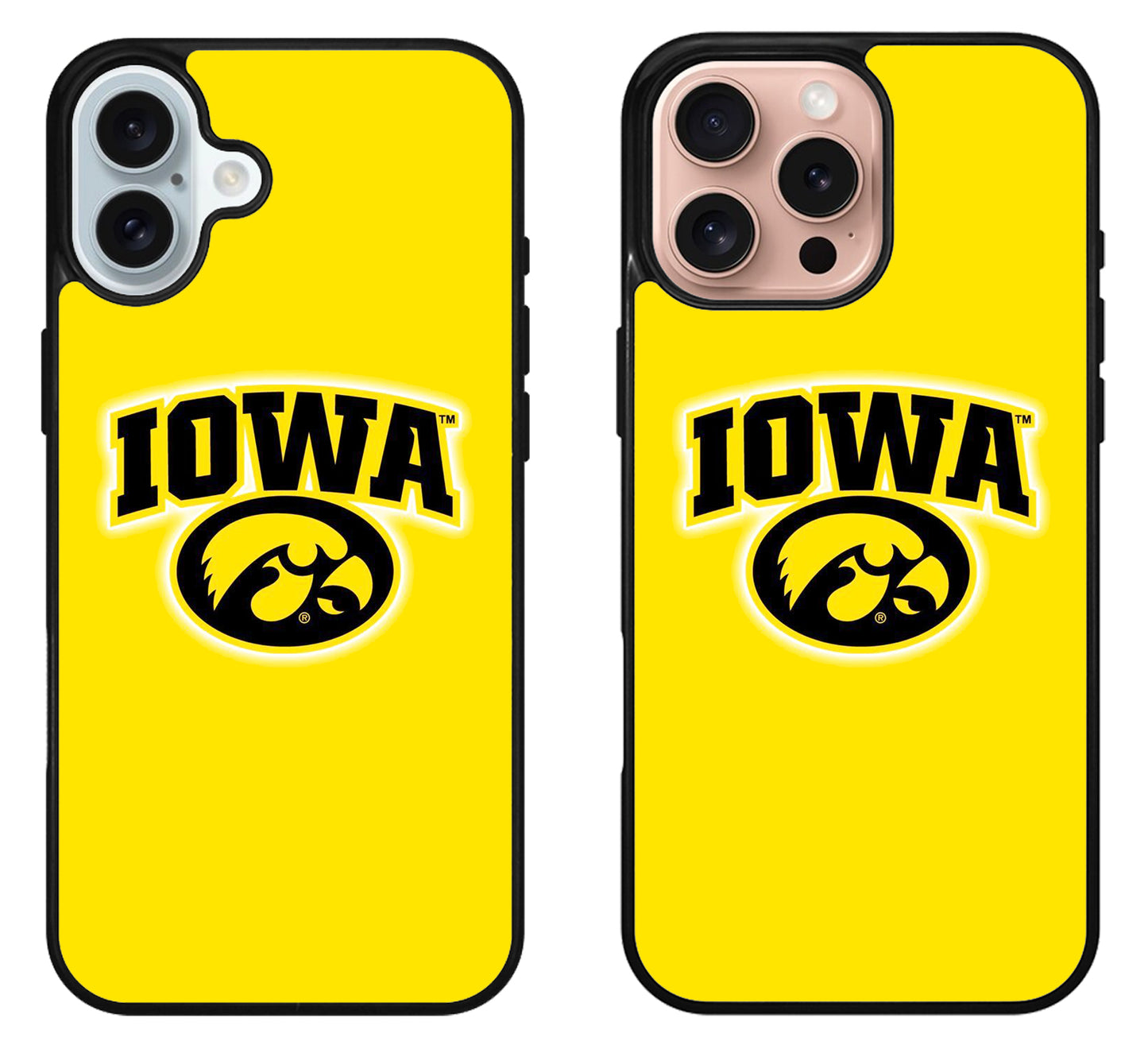 Iowa Hawkeyes Stylish iPhone 16 | 16 Plus | 16 Pro | 16 Pro Max Case