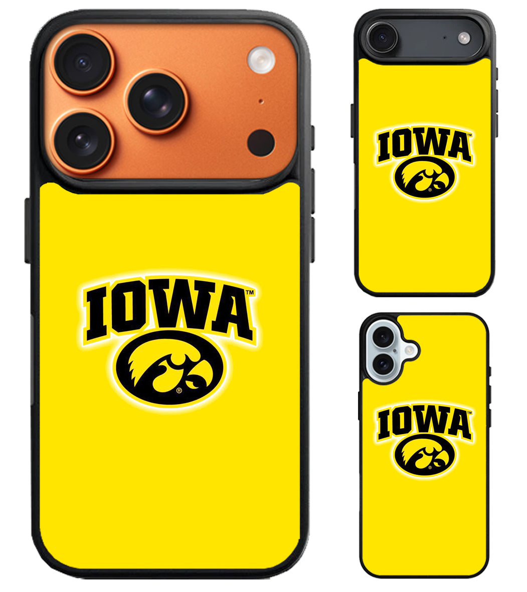 Iowa Hawkeyes Stylish iPhone Air | iPhone 17 | 17 Pro | 17 Pro Max Case